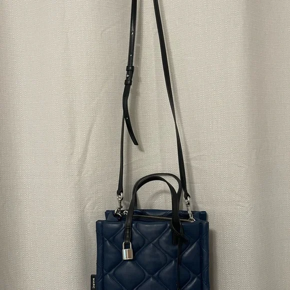 Marc Jacobs Blue Quilted Women's Bag - Picture 3 of 16